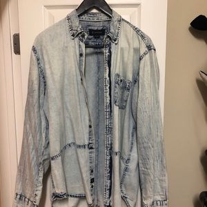 ZANEROBE light denim shirt